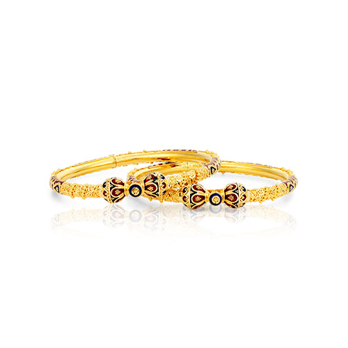 Mina Gold Bangles