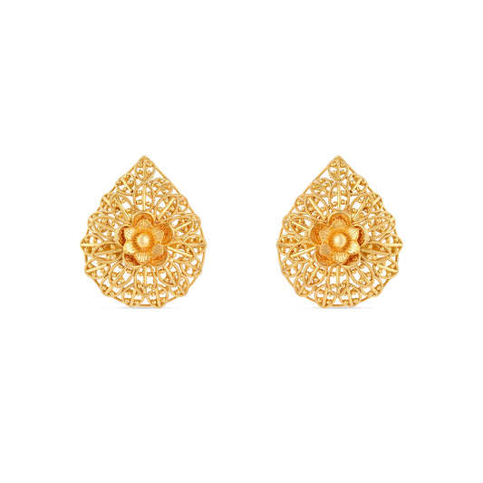 21K Gold Earrings