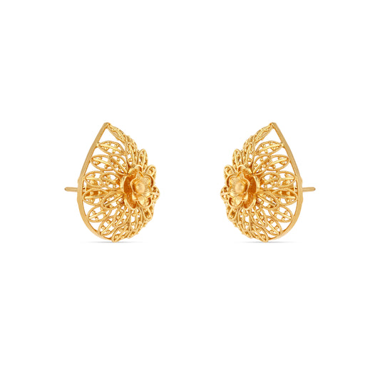 21K Gold Earrings