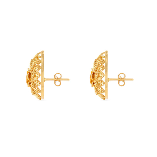 21K Gold Earrings