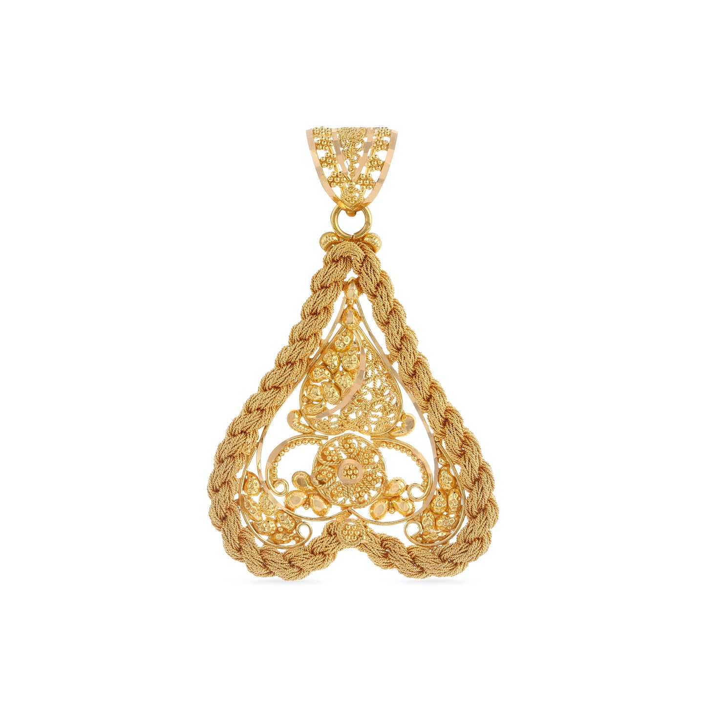 21K Gold Pendant